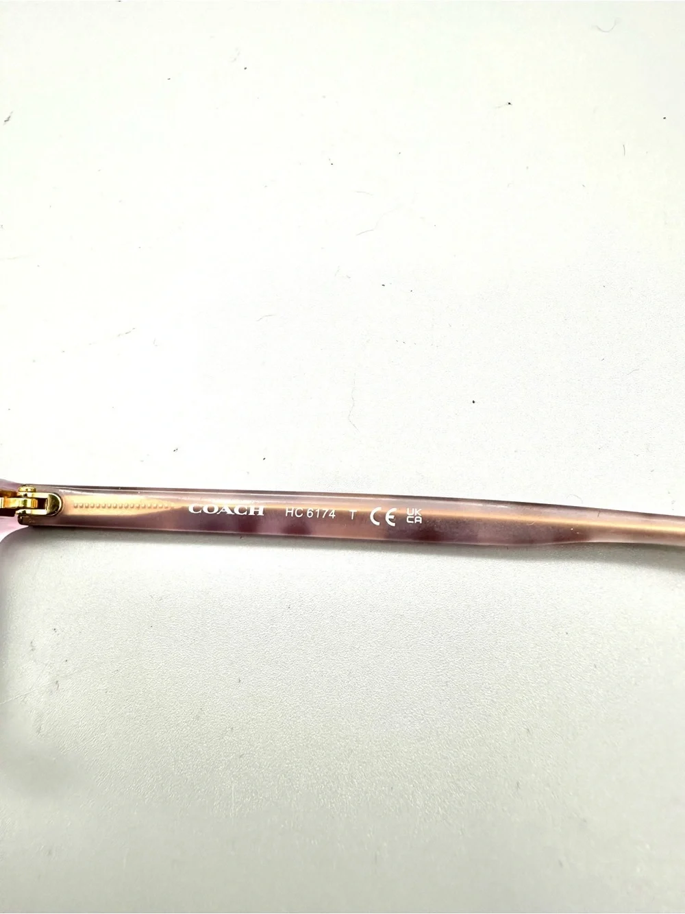 Coach HC 6174 Milky Purple Floral Eyeglass Frames Women 52-17-140 Rectangular